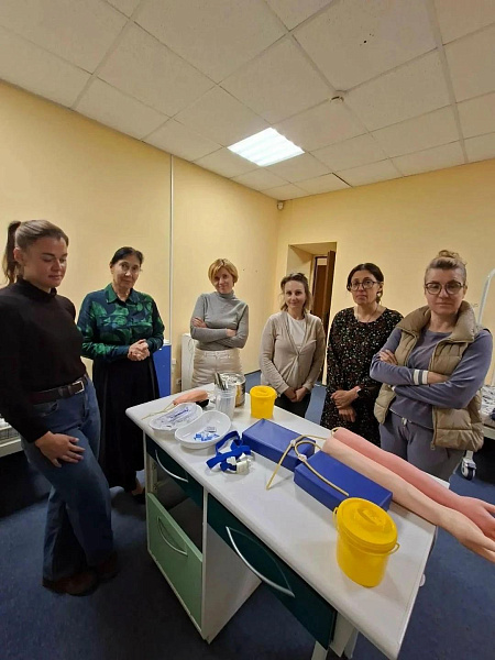 В многопрофильном медицинском колледже завершилось обучение по программе «Младшая медицинская сестра по уходу за больными»